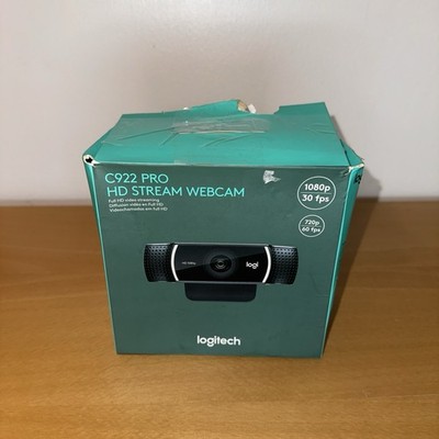 Logitech C922 Pro HD Stream Webcam Web Camera + Tripod 1080P 30FPS - 960-001087