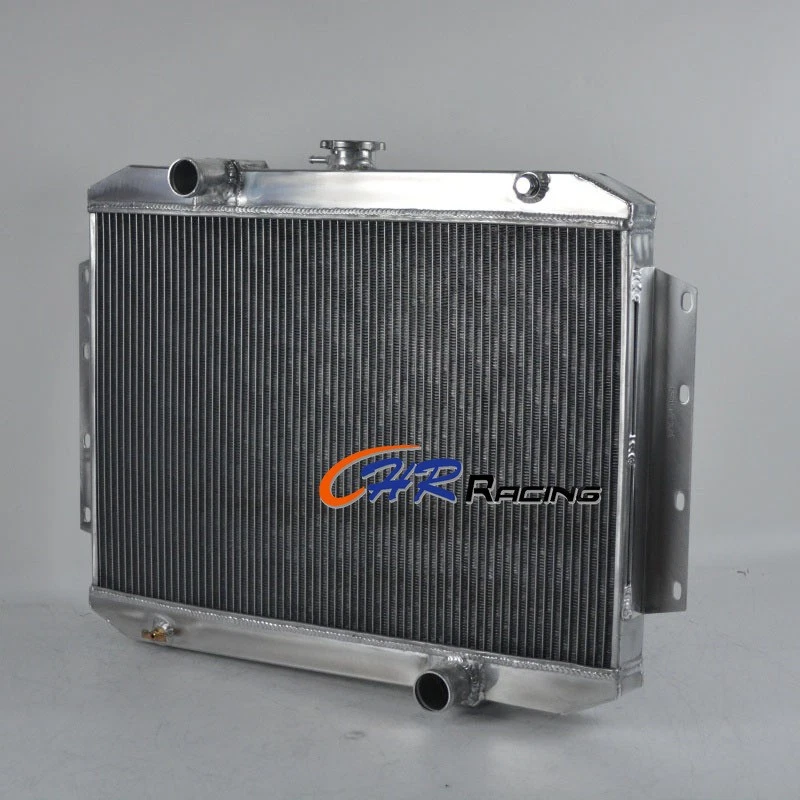 Radiador de aluminio para camión International 1100C 1968 motor L6 3,9 L 4,3 L Foto 3 de 4