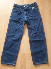 H&M Jeans Loose Fit Gr. 158 für Jungen, dunk...