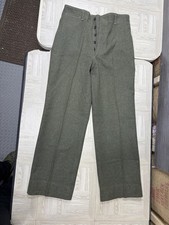 WW2 World War 2 Military Wool Army Trousers 32x29 M-1937 Pants