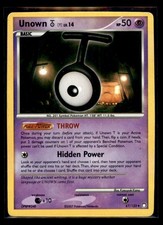 UNOWN [T] 67/123 UNCOMMON MYSTERIOUS TREASURES POKEMON DMG