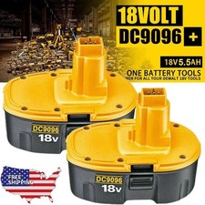 2PACK 18V For Dewalt 18 VOLT XRP Ni-MH 5.5Ah Battery DC9099 DC9096 DC9098