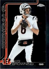 2025 Topps Chrome NFL Jake Browning Cincinnati Bengals #63