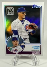 2021 Topps - Chrome 70 Years of Topps Baseball Javier Báez #70YTC-33