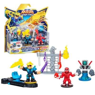 Hashy Akedo S7 Ninja Fury Starter Pack W2 Legends of Akedo Japan