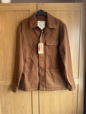 Fatface men’s jacket size M New With Tags tan brown chore utility worker casual