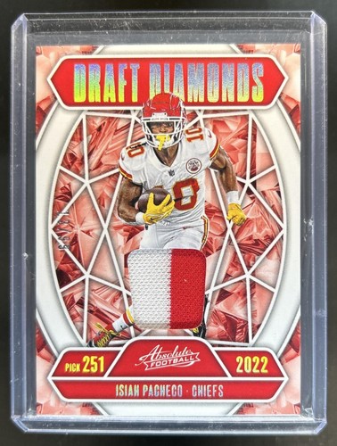 2025 Panini Absolute Isiah Pacheco Gold (RAW)