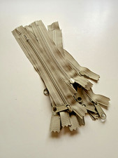 10 Brand New 8 inch YKK Tan Single Pull Handbag Zippers