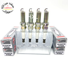 Genuine NGK Laser Iridium Spark Plug 4PCS Set for 2019-2023 Toyota Corolla 2.0L