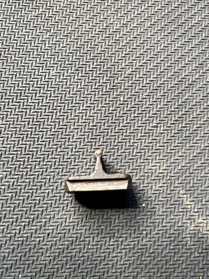 Savage Model 3C .22 LR Rifle Parts: Front Sight Missing Brass Bead