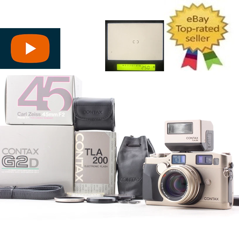 Preços baixos em Câmeras de Filme Contax G2 | eBay