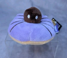 Dunkin Donuts Spidey D Spider Donut Plush Keychain 2025 Halloween Purple