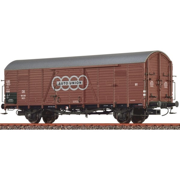 Brawa 50484 Gedeckter GüTerwagen Glr 23 Db, Ep. Iii, Auto Union H0 + Neu-image
