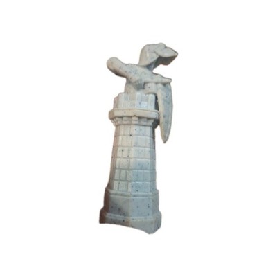Harry Potter Wizard Chess White Rook Replacement Piece Part 3.5'' high