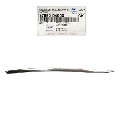 Genuine 87850D4000 Quarter Panel Upper Molding Left For Kia Optima 2016-2020