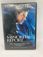 Minority Report DVD, 2002, 2-Disc Set, Widescreen Tom Cruise 2 HRS 26 Minutes