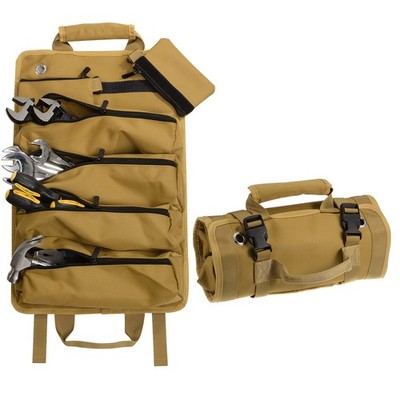 4 Stück kleine Werkzeugtasche 12,8'' x 7,9'' mit Reißverschluss Hang Haken Werkzeug Gürtel