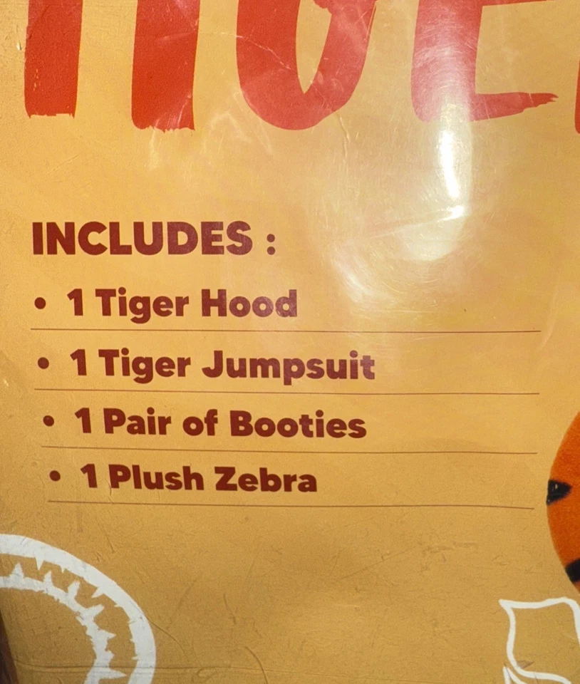 Disfraz Halloween Bebé Tigre Niño Pequeño Niños 12-18 Meses Niñas Niños Foto 4 de 4