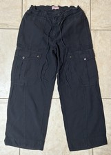 Free People We The Free Park Ave Pull-On Cargo Pants Black Size Large L