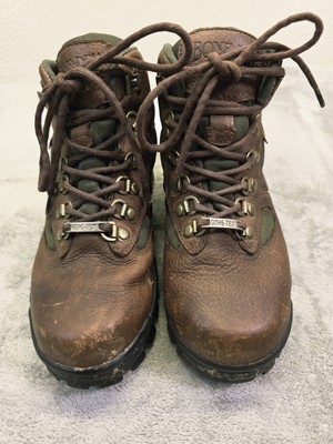 RedHead Bone Dry Boots Mens 7M Brown Leather Goretex Hiking I-1104