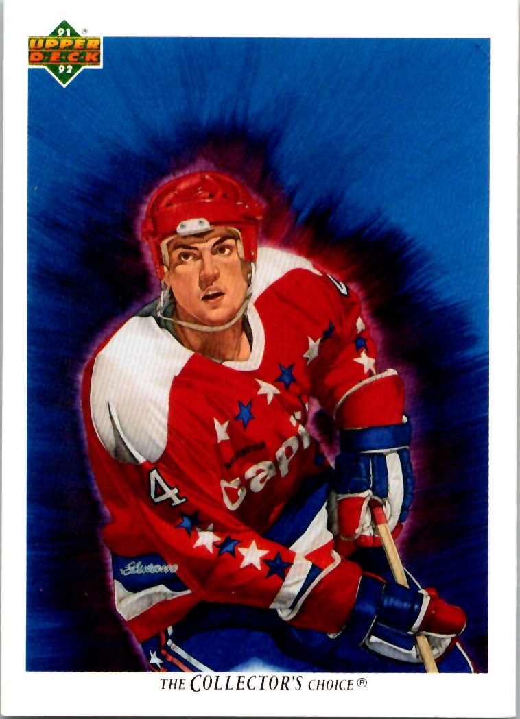 1991-92 Upper Deck Kevin Hatcher #98 Washington Capitals