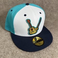 Nashville Sounds Vihuelas Hat 7 1/2 New Era 59fifty MiLB Copa Milwaukee Brewers
