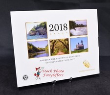 2018 America the Beautiful Quarters Uncirculated Coin Set (US Mint) 18AA #257