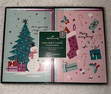 Hallmark 35 Count Christmas Cards with Self-Sealing Envelopes
