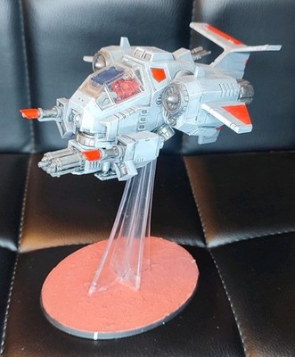 Warhammer 40 K, Original, Painted. Stormhawk Gunship, Blood Angels