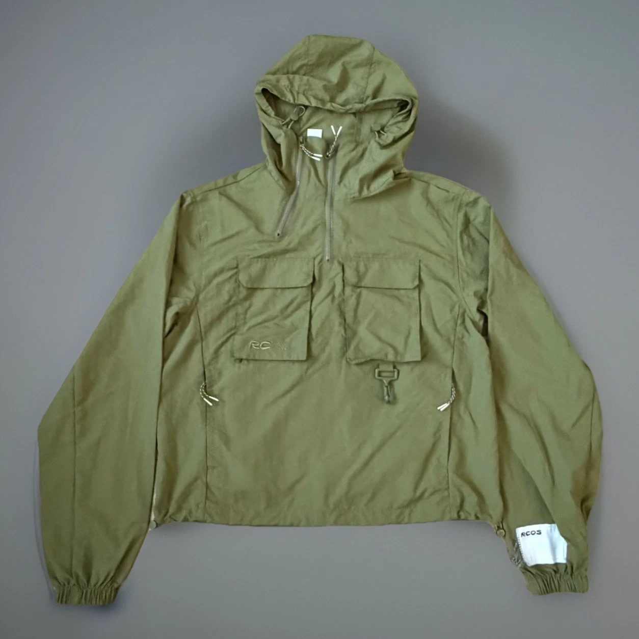 RC Outdoor Supply Packable Nylon Cargo Anorak Quarter Zip Men’s XS RCOS