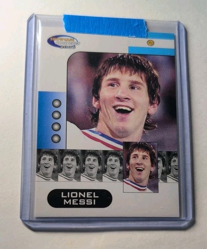 Autocollant Lionel Messi 2006 Coupe Du Monde FIFA - #185 Rookie - Très Bon état