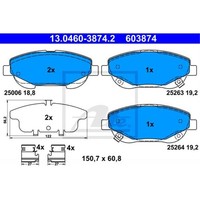 Ate BremsbeläGe Bremsbelegsatz Vorne FüR Toyota Avensis Kombi Verso