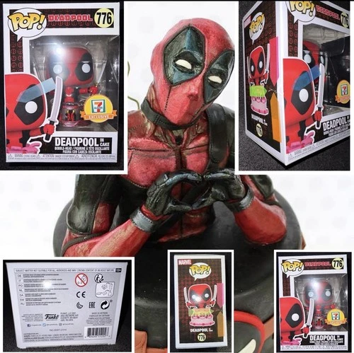 Funko Pop Deadpool In Cake #776 7-Eleven Exclusive New in Box