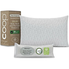 Coop Home Goods Original Adjustable Memory Foam Pillow   Queen Size