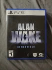 Alan Wake Remastered (PS5) - Complete OOP- Fast Shipping!