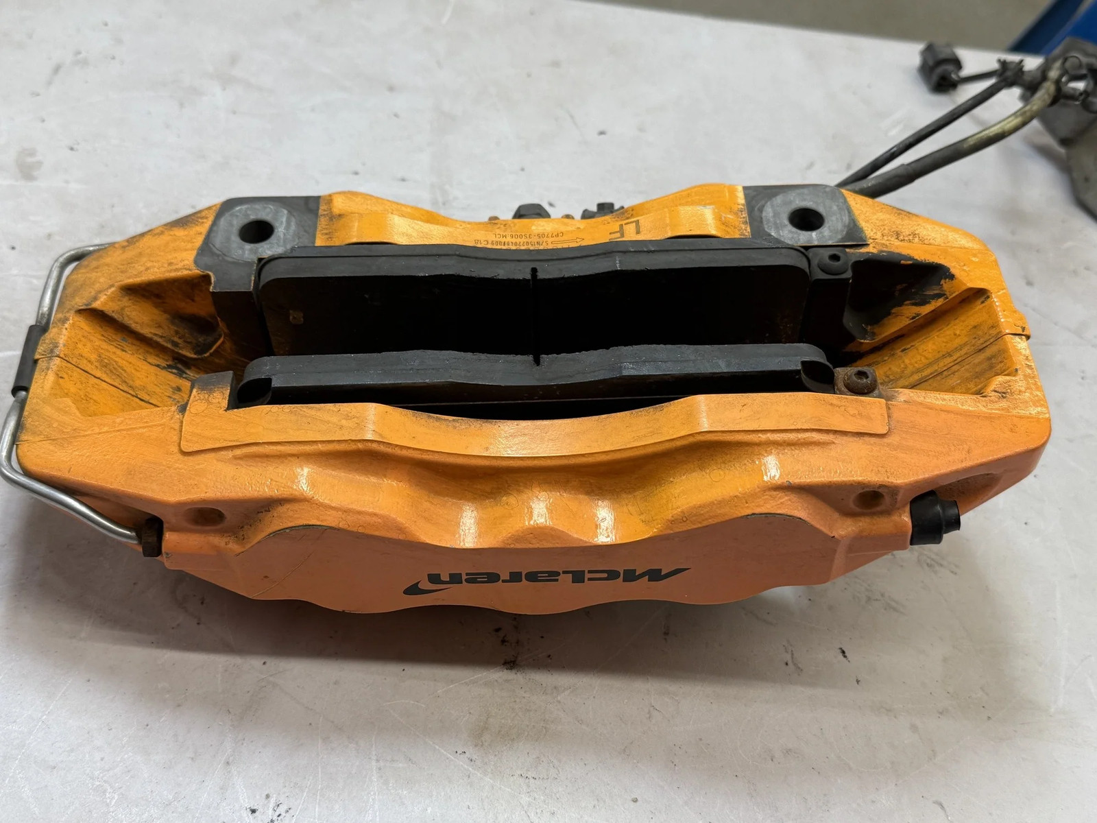 McLaren 570S 2016-2021 Front Left Brake caliper Orange P/N 11C0063CP