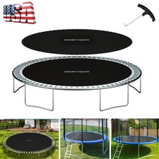 For 12FT 14FT 15FT Trampoline Replacement Jumping Mat with 72 88 96 V-Rings US