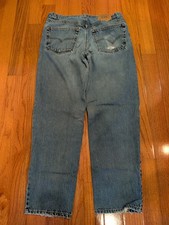 Vintage Made in USA Levi's 550 Men's Size 38x32 Relaxed Tapered Denim Jeans