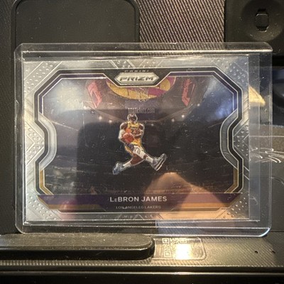LeBron James 2020-21 Panini Prizm Base Lakers Kobe Tribute Dunk #1