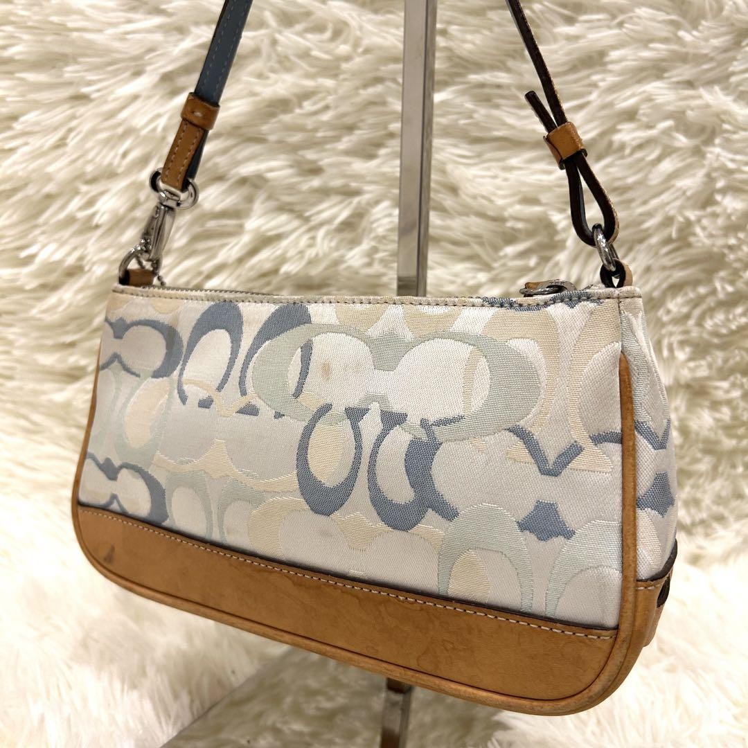 Coach Signature Multicolor Canvas Shoulder Bag G06121707