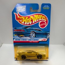 Hot Wheels Iroc Firebird 1998 First Editions 164 Gold True Value Racing 16