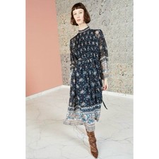 Ulla Johnson Prisma Dress Floral Noir