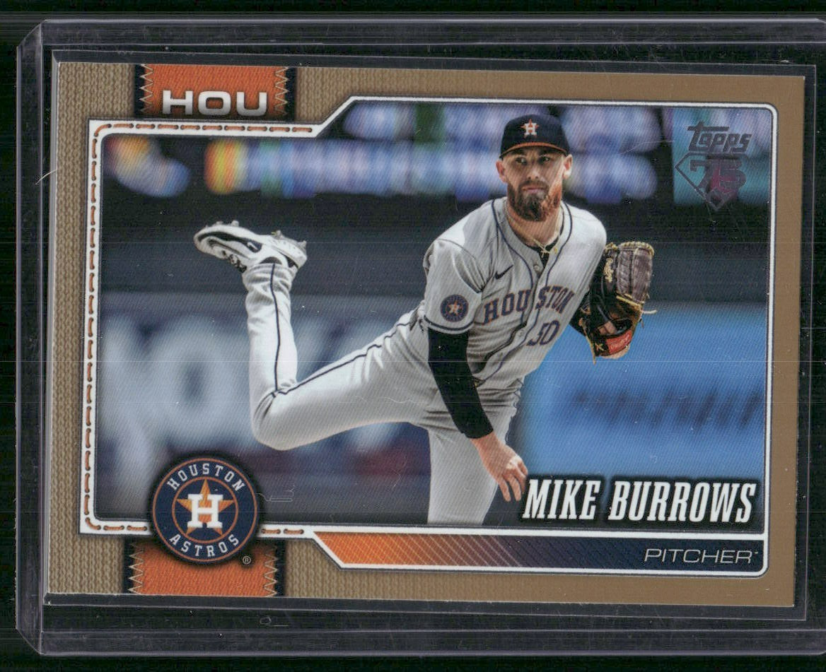 2026 Topps Series 2 Mike Burrows Gold #413 /2026 Houston Astros