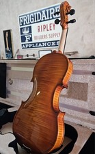 VIOLINS-BANKRUPTCY- NEW ADULT 4/4 FLAMED SOLID CONCERT VIOLIN/FIDDLE-GERMAN