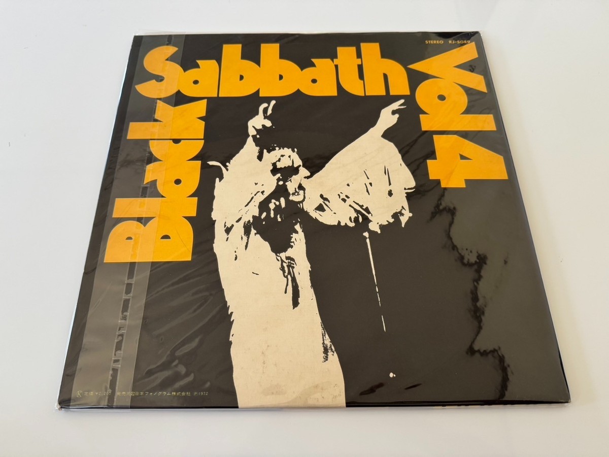 Black Sabbath Vol 4 レコード　LP RJ-5049 Black Sabbath vinyl record - Vol 4 - buy at the best price