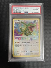 Pokémon TCG Rayquaza Amazing Rare Card #138/185 Vivid Voltage PSA 10