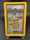 Pokémon Pikachu ex 219/191 Sv08 Surging Sparks Ultra Rare Holo English PSA 9
