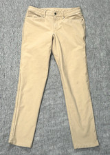 Lululemon ABC Pants Mens 31x31 Slim Fit Beige Stretch Performance Commute Casual
