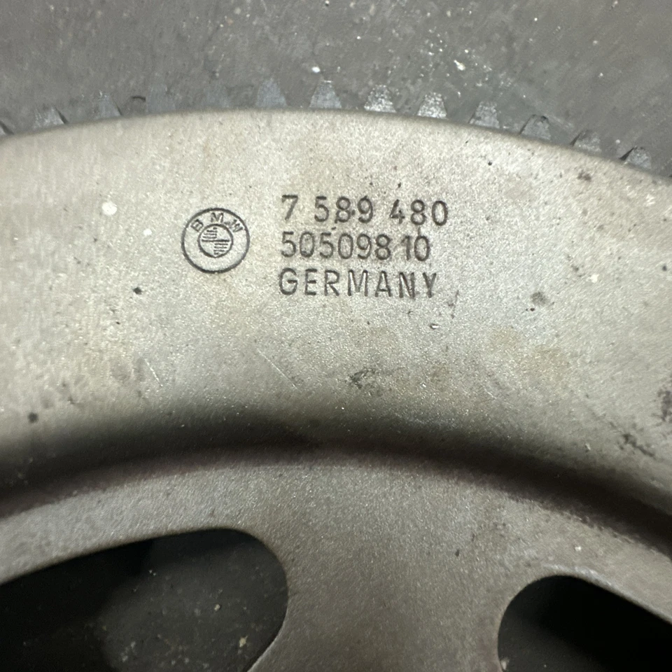 BMW E88 E90 135 335 535 N54/N55 2009-2013 6 PERNOS motor placa flexible con herrajes Foto 3 de 3