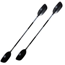BKC KP224 86" Kayak Paddle 2 Piece Heavy Duty Light Weight Paddle with Anti-S...